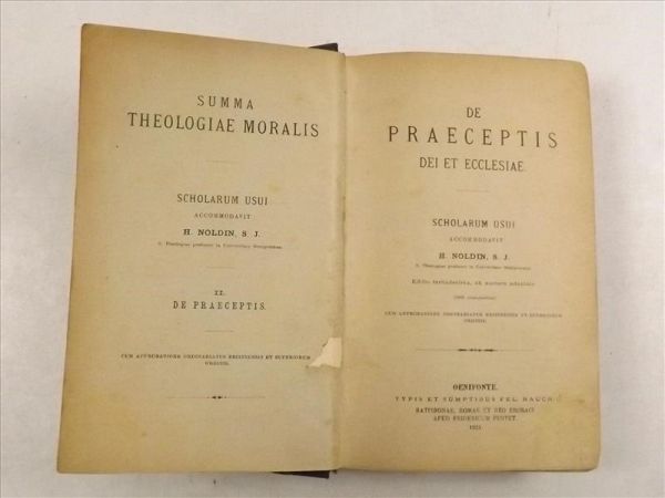 Summa Theologiae Moralis, 1921 r.