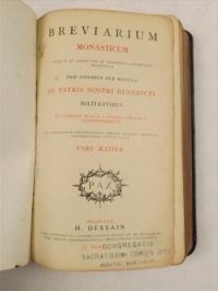 Breviarum Monasticum, 1920 r.