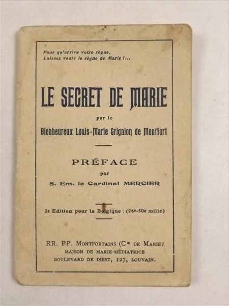 Le secret  Marie, 1924 r.