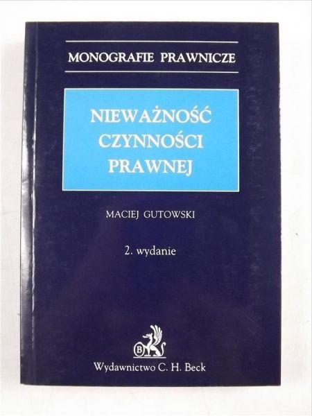Nieważność czynności prawnej
