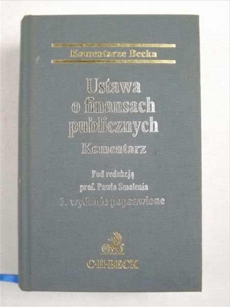 Ustawa o finansach publicznych: Komentarz