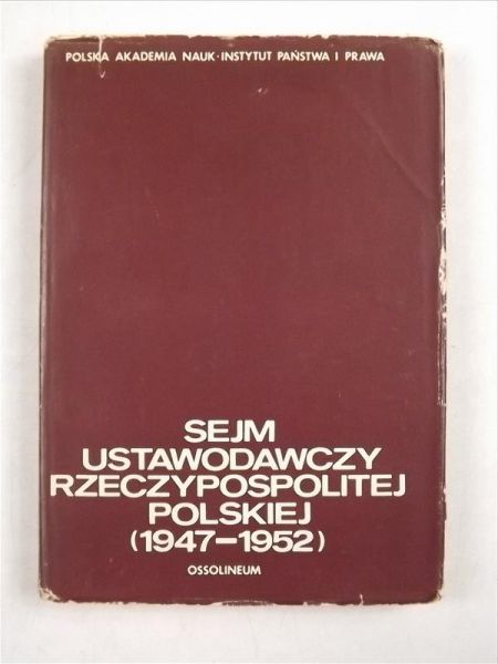Sejm Ustawodawczy RP 1947 - 1952