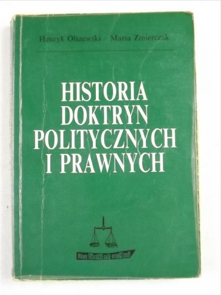 Historia doktryn politycznych i prawnych