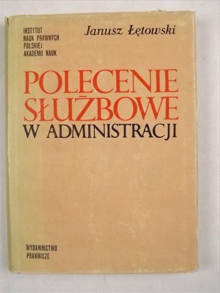 Polecenie służbowe w administracji