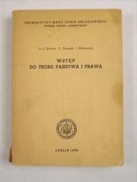 Seidler G. L. - Wstęp do teorii państwa i prawa
