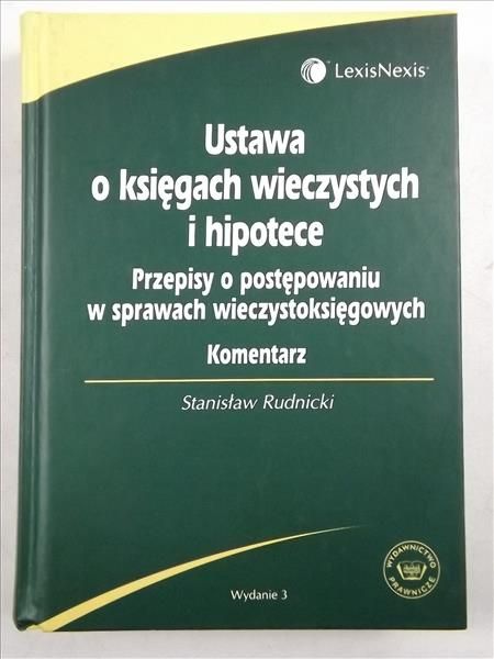 Ustawa o księgach wieczystych i hipotece