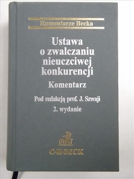 Ustawa o zwalczaniu nieuczciwej konkurencji