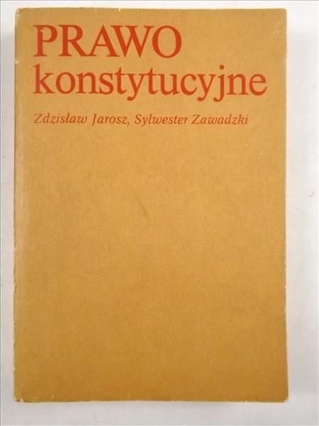 Jarosz Z.,  - Prawo konstytucyjne