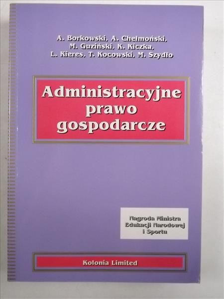 Administracyjne prawo gospodarcze