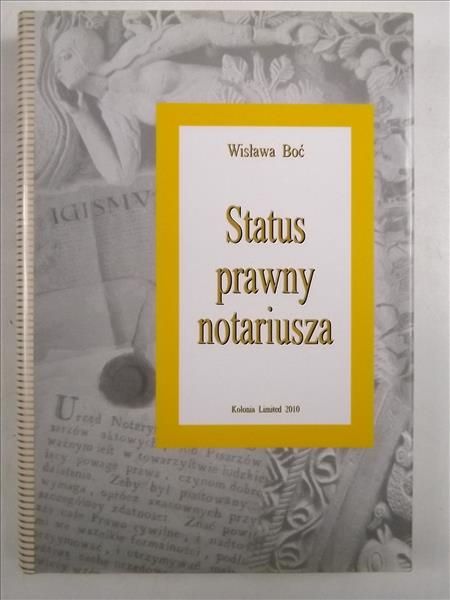 Status prawny notariusza