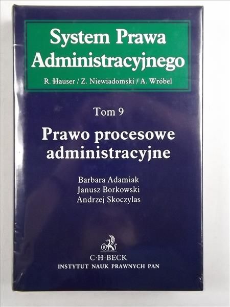Prawo procesowe administracyjne, Tom 9, System Prawa Administracyjnego