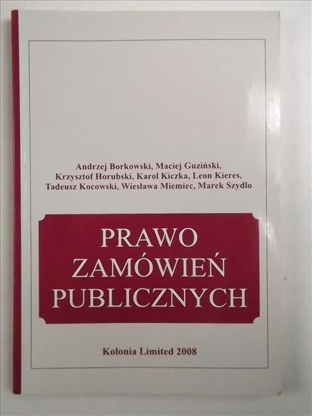 Prawo Zamówień Publicznych