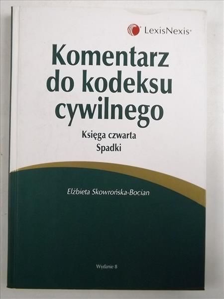 Komentarz do kodeksu cywlinego, ks. 4