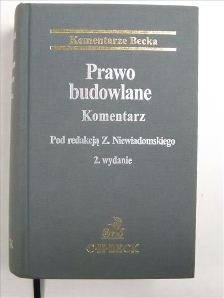 Z. -Prawo budowlane. Komentarz.