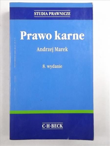 Marek Andrzej - Prawo karne