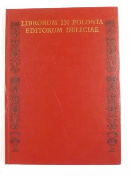 Librorum in Polonia Editorum Deliciae, reprint