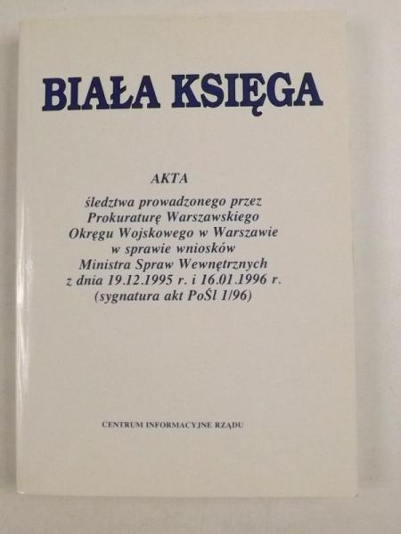 Biała Księga. Akta