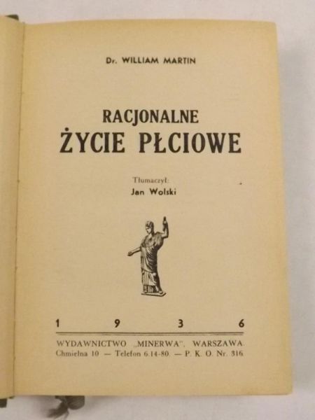 Racjonalne życie płciowe, 1936 r.