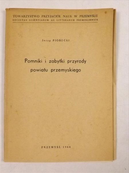 Pomniki i zabytki przyrody powiatu przemyskiego