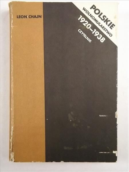 Chajn  - Polskie wolnomularstwo 1920-1938