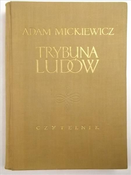 Mickiewicz Adam - Trybuna ludów