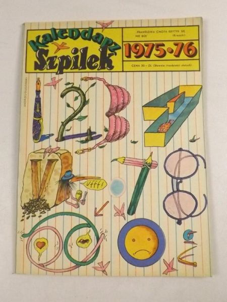 Kalendarz szpilek na rok 1975-1976