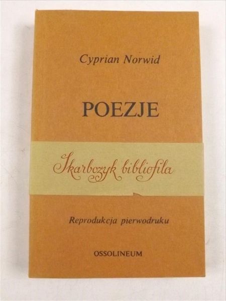 Poezye, Reprint z 1863 r.