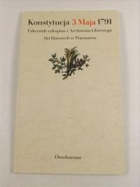 Konstytucja 3 Maja 1791, reprint