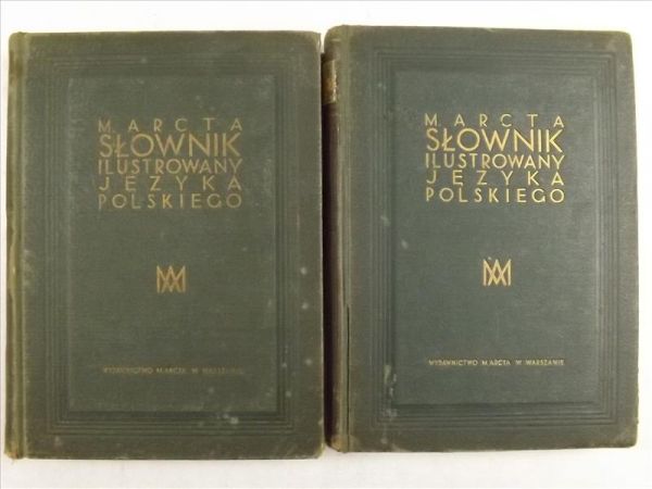 Słownik ilustrowany języka polskiego t. I-II, 1929 r.