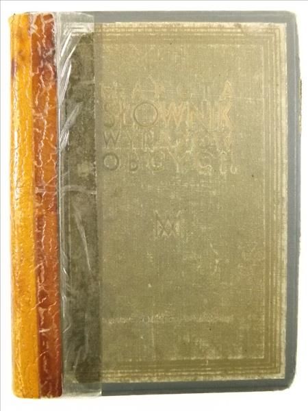 . - Słownik wyrazów obcych, 1934 r.
