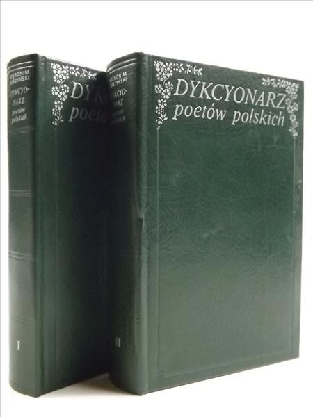 Dyckyonarz poetów polskich, Tom I-II, Reprint z 1820 r