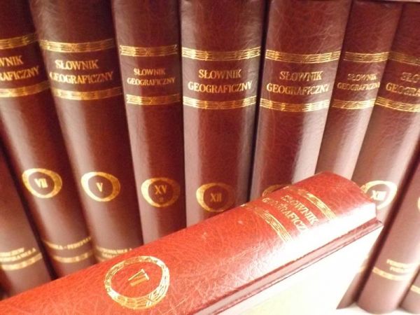 Słownik Geograficzny Królestwa Polskiego Tom I-XV + indeks, reprint z 1880 r.