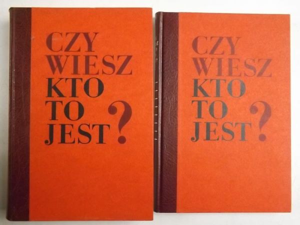 Czy wiesz kto jest? Tom I, II. Reprint z 1938 r.