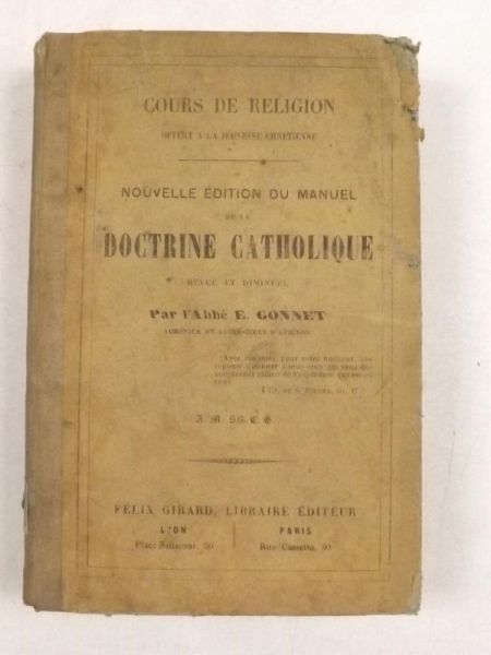 Nouvelle Edition Du Manuel De La Doctrine Catholique, 1868 r.