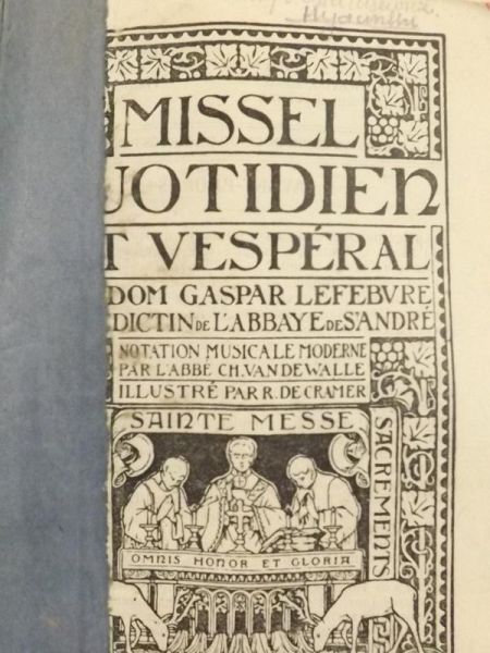 Missel Quotidien et Vesperal, 1930 r.