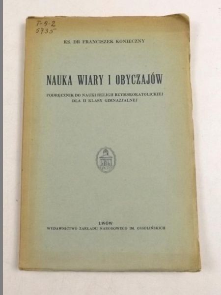 Nauka wiary i obyczajów, 1937 r.
