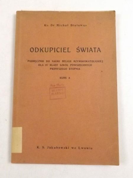 Białowąs Michał - Odkupiciel świata, 1939 r.