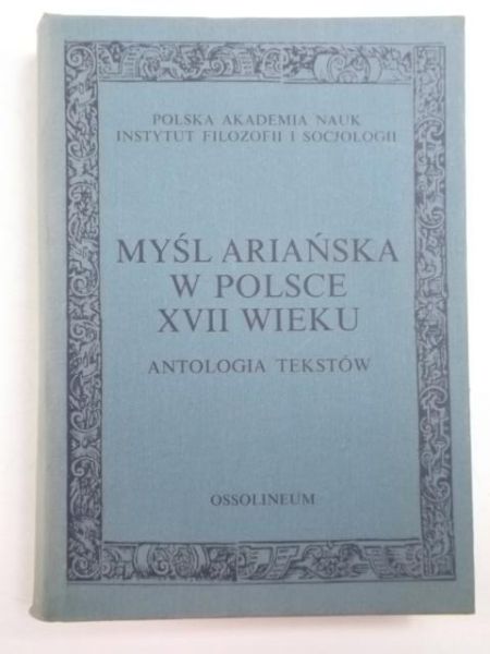 Myśl Ariańska w Polsce XVII wieku
