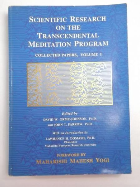 Scientific research on the transcendental meditation program
