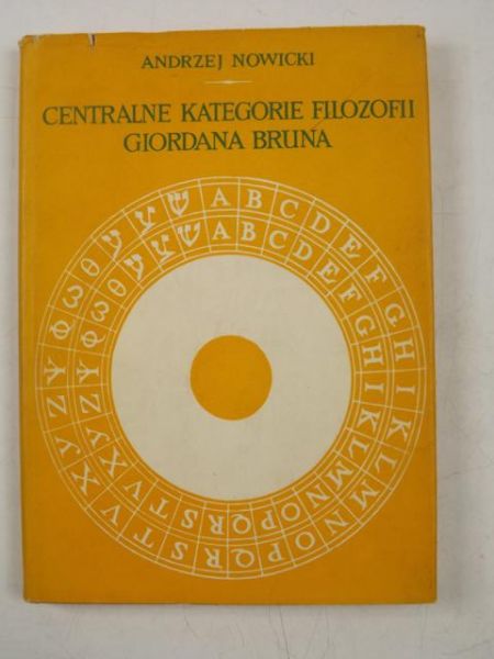 Centralne kategorie filozofii Giordana Burna