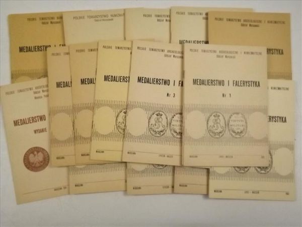 Modelierstwo i falerystyka, 19 części