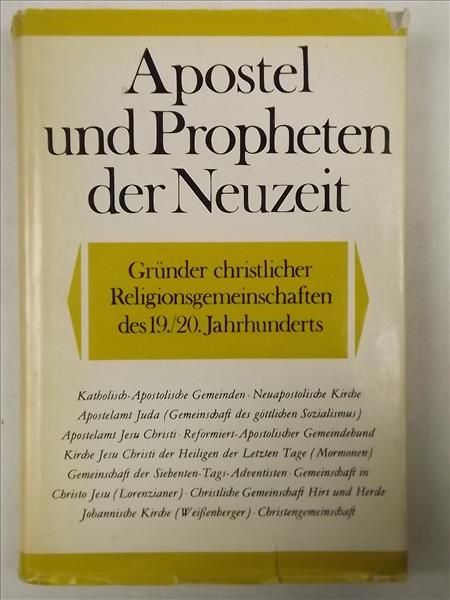 Obst Helmut - Apostel und Propheten der Neuzeit
