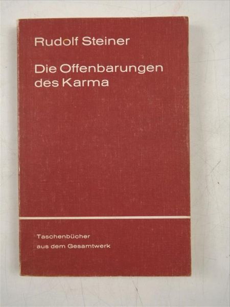 Steiner Rudolf - Die Offenbarungen des Karma
