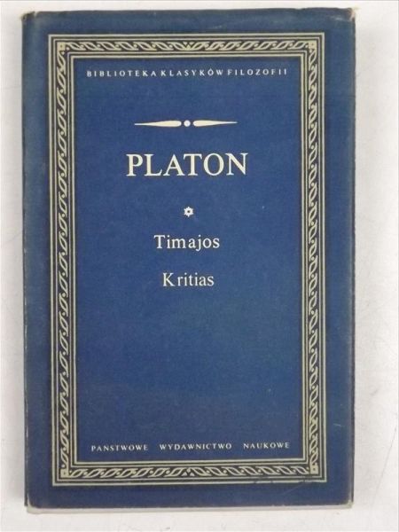 Platon - Timajos Kritias, BKF