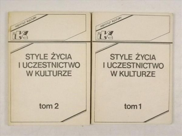 Pielański Wiesław ( red.) - Style życia i uczestnictwo w kulturze, t.I-II