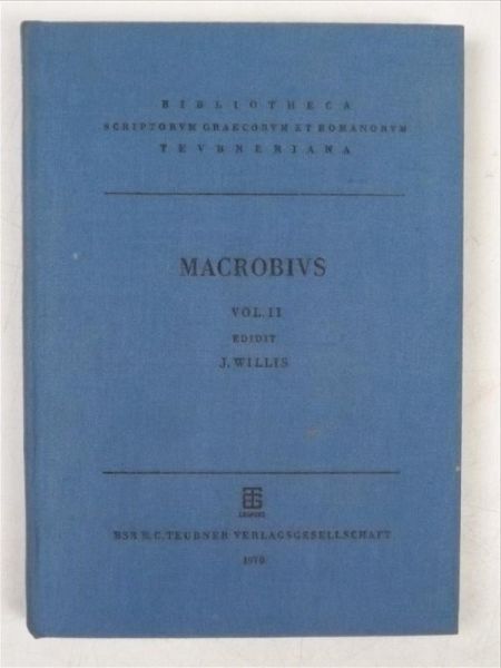 Macrobius, vol. II