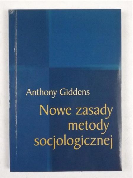 Nowe zasady metody socjologicznej