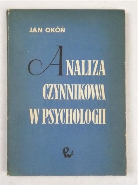 Okóń  - Analiza czynnikowa w psychologii