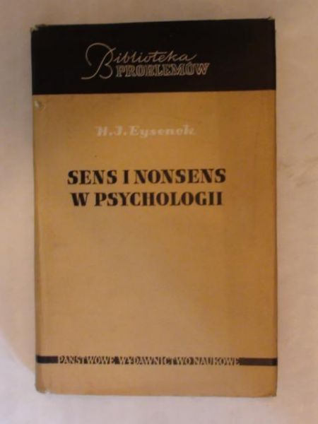 Sens i nonsens w psychologii