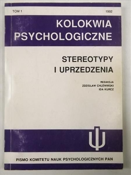 Stereotypy i uprzedzenia